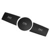 Mercedes Benz C, GLK, CLS, E Class 3 x Volume Button Knob Cover Trim (2008-2016)