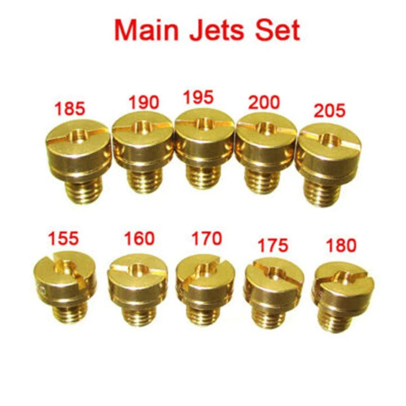 Mikuni Carburetor Main Jets / 155–205