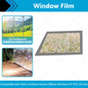 Universal Fit Static Cling Window Film Privacy Glass Sticker