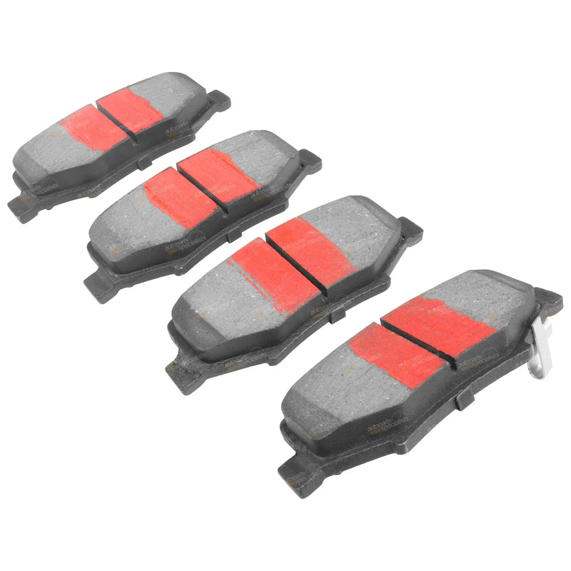 Jeep Cherokee KK 4X4 Rear Disc Brake Pad Set (2008-2014)