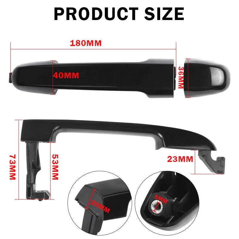 Hyundai i30 FD Front Outer Door Handle (2007-2012)