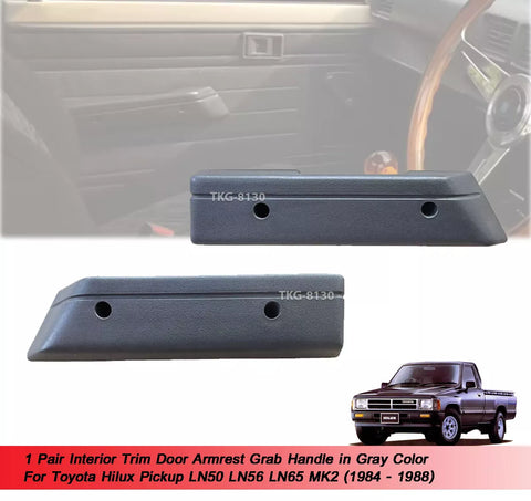 Toyota Hilux LN50 LN56 LN65 MK2 Door Armrest Handle Gray (1984-1988)