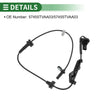 Honda Accord (2018-2021) - 1 Piece ABS Wheel Speed Sensor