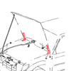 Toyota Hilux Revo 2015-2023 Bonnet  Hinge