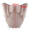 Yamaha YZF600R 1994-2007 Black Windproof Screen Windshield