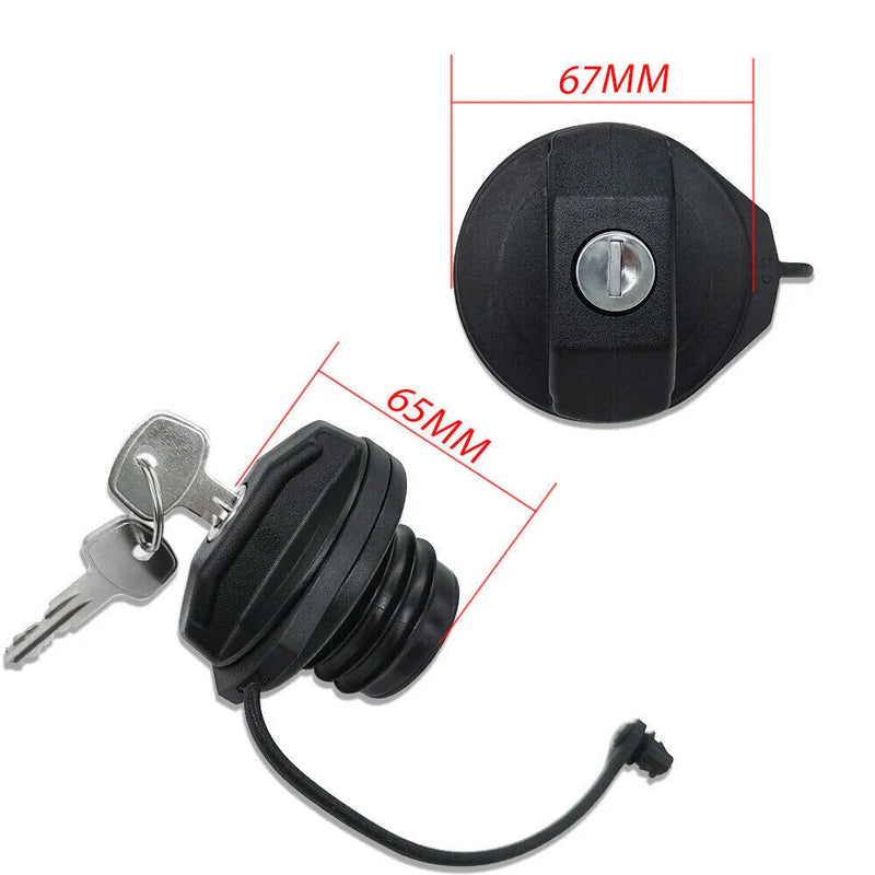 Land Rover Defender Fuel Tank Filler Cap w/ 2 Keys (2007-2016)