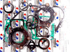 Suzuki TV250 Wolf Complete Engine Gasket Set (1988-1990)