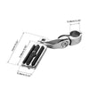 Harley Sportster Chrome 1-1/4" Adjustable Highway Short Mount Foot Pegs (2004-2023)