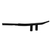Harley Wide Glide Softail Road King Handlebar 1 1/4" Black 4" Rise T-Bar