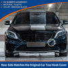 Mercedes W222 (2014-2020) - Obsidian Black Bumper Tow Hook Cover
