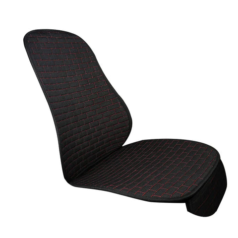 Universal Fit - Protective Black Seat Mat Covers Front Car Seat Covers