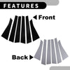 Chevrolet Impala 6 x Car Pillar Window Trim Covers (2006 - 2013)