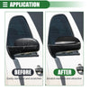 Chevrolet Silverado 1500 Black Pair Left Right Rearview Mirror Covers