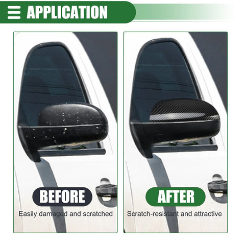 Chevrolet Silverado 1500 Black Pair Left Right Rearview Mirror Covers