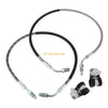 Polaris Scrambler 400 500 Sportsman 335 2 x Front Brake Calipers & Hose Lines