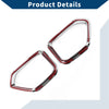 Subaru XV Crosstrek (2017-2019) Silver Tone Pair Rear Lights