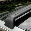 Tesla Model 3 4x Black Roof Rack Cover Rail End Shells (2017–2023)