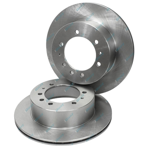 Nissan Patrol GQ Y60 GU Y61 1988-2016 2 Rear Disc Brake Rotors