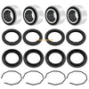 Arctic Cat 250-500 Front & Rear Wheel Hub Bearings & Seals Kit (1998–2004)