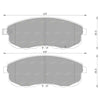 Nissan Cefiro NA31 2.0L Front Disc Brake Pad Set (1988 - 1990)