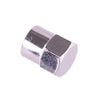 Car & Bike 200 Pcs Silver Tire Valve Caps