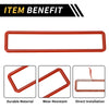 Jeep Wrangler JK (2011-2017) Red Emergency Light Switch Panel Trim