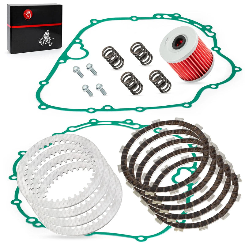 Kawasaki Bayou 300 KLF300C 1989-2005 Clutch Friction Plates w/Gasket Kit