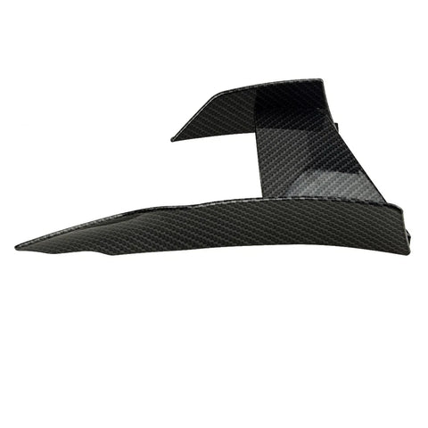 Car Model 6pcs Carbon Fiber Front Bumper Splitter Fins