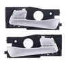 Hyundai Accent RB 2011-2019 Set of 2 Silver Door Handle Inner