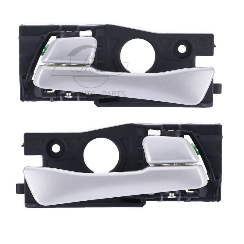 Hyundai Accent RB 2011-2019 Set of 2 Silver Door Handle Inner