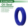 Oil Seal Rotary Shaft Seal TPU 50x70x12mm High Pressure Blue 5 pcs