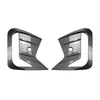 BMW X6 2 x Carbon Look Front Bumper Fog Light Covers (2023-2024)