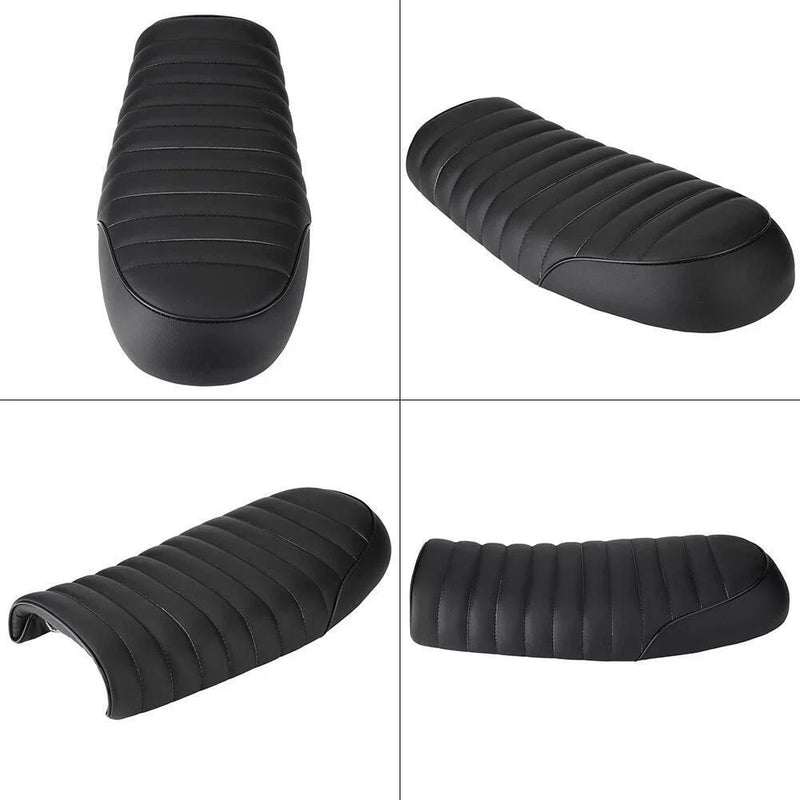 CB Yamaha XJ Black Motorcycle Cafe Racer Vintage Saddle Seat