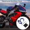 Arc Aluminum Alloy Motorcycle Hanging Hook Hexagon Wrench Gasket Blue
