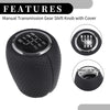 Chevrolet Cruze (2008-2012) Black Plastic 6 Speed Manual Gear Shift Knob