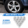 Honda CR-V 10 Pcs Wheel Lug Nuts M12x1.5 (2007-2023)