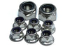 Synergy Cadet Xenon Kart / 1 x / Steel m14 Nyloc Flange Wheel Nuts