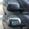 Mitsubishi Outlander Chrome Rearview Mirror Cover Trim (2007-2012)