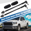 Dodge Ram 1500 6x Front Inner Outer Tie Rod End Links Kit (2006-2010)