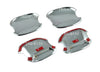 Isuzu D-Max Bowl Cup Door Handle Cover Chrome (2020)