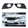 16-19 Nissan Sentra Front Bumper Fog Light Frame Cover (2016-2019)