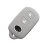 Toyota Camry, Corolla, RAV4, Tacoma Grey Silicone Key Cover Case (2010-2023)