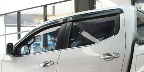 4Dr Nissan Navara D23 Weathershields (2014-2024)