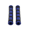 Blue Universal Motorbike Brake Clutch Lever Grips Rubber Sleeve Cover