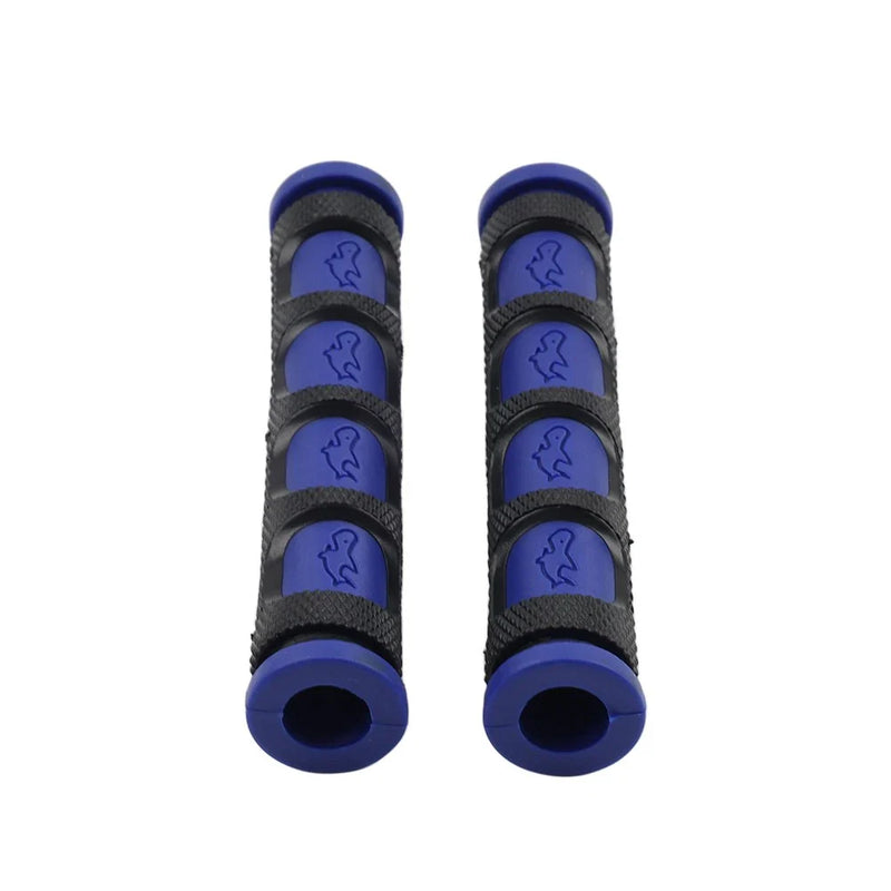 Blue Universal Motorbike Brake Clutch Lever Grips Rubber Sleeve Cover