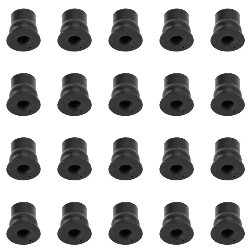M6 Vibration Damper Fairing Attachment 6 x Neoprene Rubber Nuts