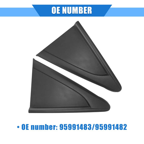 Chevrolet Cruze Rear Left Right Mirror Corner Triangle Fender Cover