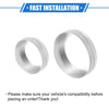 Ford F150 4 x AC Audio Volume Tune Switch Knob Rings (2021-2023)