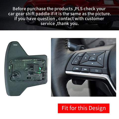 Nissan Altima, Rogue & Infiniti QX50 Steering Wheel Paddle Shifter
