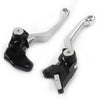 Kawasaki KLX250 D-TRACKER (1993-1997) SILVER Dirt Clutch Brake Levers
